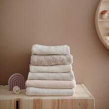 Mushie Knitted Baby Blanket  Art.2180346 Grey Melange