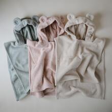 Mushie Bath Poncho Art.101632 Pink Blush