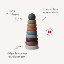 Mushie  Ringtower Art.2420230 Children's pyramid