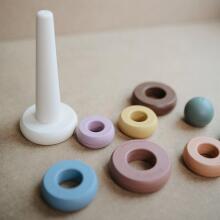 Mushie  Ringtower Art.2420230 Children's pyramid