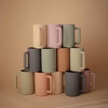 Mushie Bath Rinser Cup Art.101907 Blush Ūdens/Šampūna kausiņš skalotājs