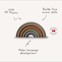 Mushie Rainbow Art.2430473 Attīstoša  varavīksne