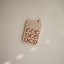 Mushie Phone Press Toy Art.2860031 Silicone rattle (100% natural)