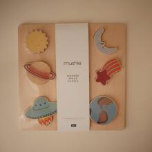 Mushie Wooden Puzzle  Art.101591 Space Деревянный пазл