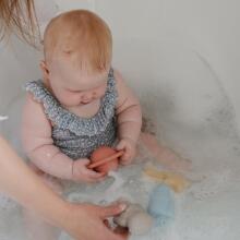 Mushie Mold Free Bath Play Set Art.101904 Space Vannas rotalļieta,4 gab