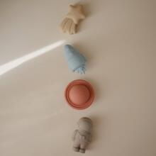 Mushie Mold Free Bath Play Set Art.101904 Space Vannas rotalļieta,4 gab