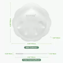 Haakaa Petal Soft Silicone Milk Collector Art.MHK236