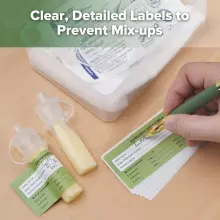 Haakaa Silicone Colostrum Collector Feeding Pack Art.MHK190  Speciāla silikona jaunpiena savācējs ,6 psc,4 ml (pre-sterilised)