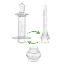 Haakaa SqueezieDOSE Silicone Dispenser Set Art.MHK200 silikona dozatoru komplekts