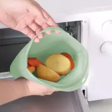 Haakaa Multipurpose Steamer & Steriliser Bag  Art.UTE099-LE Lime Многоцелевой пакет для стерилизации и пароварки ,2 шт.  2000 мл