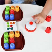 WOOPIE IQ Logical Educational-Strategic Game 2in1 Tic Tac Toe 8pcs