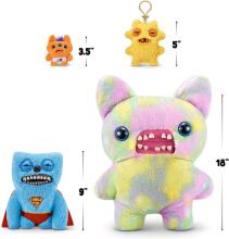 Fuggler x DC by ZURU Funny Ugly Monster Plush Collectible Toy - Superman, kids soft toy