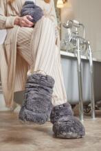 Warmies - Heatable Luxury Boots - Steel Grey