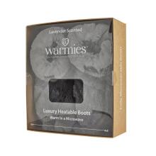 Warmies - Heatable Luxury Boots - Steel Grey