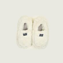Warmies - Heatable Luxury Slippers - Almond