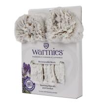 Warmies - Heatable Boots - Beige Marshmallow