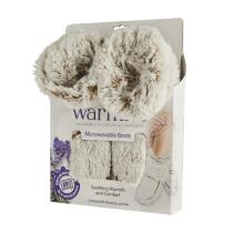 Warmies - Heatable Boots - Beige Marshmallow