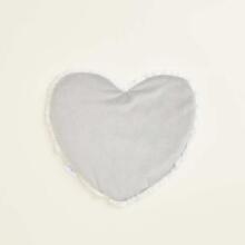 Warmies - Heatable Heart - Grey Marshmallow