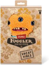 Fuggler Vacay Vibes by ZURU Funny Ugly Monster Plush Collectible Toy - Reek-O - orange, kids soft toy