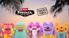 Fuggler Vacay Vibes by ZURU Funny Ugly Monster Plush Collectible Toy - Reek-O - orange, kids soft toy