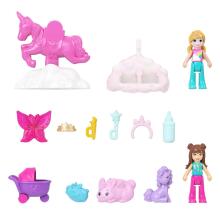 Polly Pocket® jänkuke beebiga mängutoos