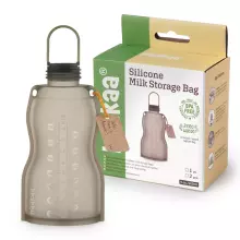 Haakaa Silicone Milk Storage Bag Art.MHK085 vairākkārt lietojams saspiežamais konteineris  ,1 gab,260ml