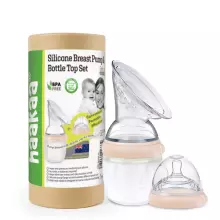 Haakaa Breast Pump Gen.3 Art.GBHK022-P Peach Mолокоотсос для сбора грудного молока +соска для кормления,160мл