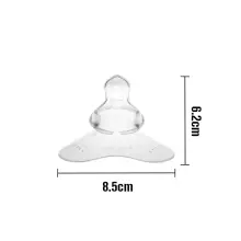 Haakaa  Nipple Shield - Orthodontic Teat (Triangle Base) Art.MHK082 Krūšu uzgalis (2 gab.)