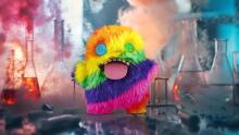 Fuggler Laboratory Misfits by ZURU Funny Ugly Monster Plush Collectible Toy - Oogah Boogah - rainbow coloured, kids soft toy