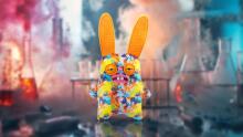 Fuggler Laboratory Misfits by ZURU Funny Ugly Monster Plush Collectible Toy - Rabid Rabbit - multicolour, kids soft toy