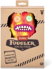 Fuggler Laboratory Misfits by ZURU Funny Ugly Monster Plush Collectible Toy - Sasquoosh - red and yellow, kids soft toy
