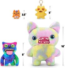 Fuggler Laboratory Misfits by ZURU Funny Ugly Monster Plush Collectible Toy - Sir Belch - multicolour, kids soft toy