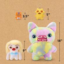Fuggler Fugg Stars 23 cm Plush Toy (Fleeting Fartlet) Art.263415   Funny Ugly Monster Plush Collectible Toy -  - multicolour, kids soft toy