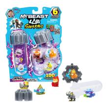 MRBEAST LAB figures in tube Swarms 6pcs