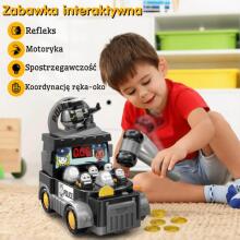 Игра на ловкость WOOPIE "Ударь Молота" Полицейская Машина с Аксессуарами