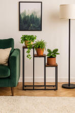 Standing Plant Stand for Flowers Decorations 3 Shelves Loft ModernHome