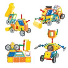 WOOPIE 3D Magnetic Building Blocks Vehicles Set 80 pcs
