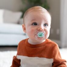 Силиконовая соска DR.BROWN'S PreVent BUTTERFLY, для детей от 6 до 18 месяцев, 2 шт, синий