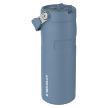 Thermos bottle with straw The IceFlow Bottle Flip Straw 2.0 0.47L blue-violet