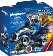 PLAYMOBIL Police - Speed Quad 71092