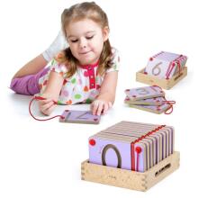 VIGA Magnetic Tablets Learning to Write Numbers FSC Certificate Montessori