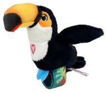 HAPPY YAPPERS interactive plush bird Toucan, 9591