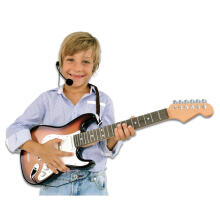 BONTEMPI electric guitar with microphone, 24 1320