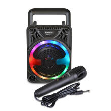 BONTEMPI wireless speaker with microphone and RGB lights, 49 1000