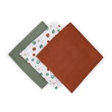 PETITE&MARS 415367 Set of Bamboo Muslin Diapers 3 pcs 68x68 cm Celestial Planets