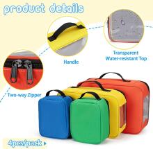 Storage Bag Toy  Art.265279 Soma rotaļlietām-organaizers ar ravējslēdzēju ,4 gab