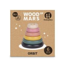 PETITE&MARS 610728 Koka Rotaļlieta - Orbit Tornis Aurora Rozā 36 m+