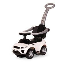 Rider walker pusher 3in1 rotaļauto super auto balts