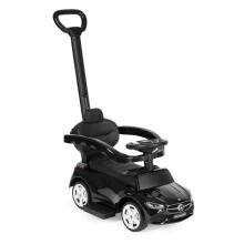 Ride-on pusher car Mercedes C CLASS interactive steering wheel guide black