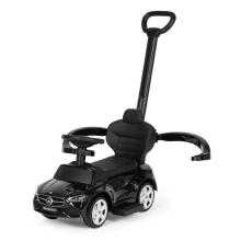 Ride-on pusher car Mercedes C CLASS interactive steering wheel guide black